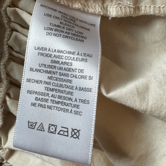 Kimchi Blue Puff Sleeve Whimsy Cropped Ruffle Top - Picture 3 of 4